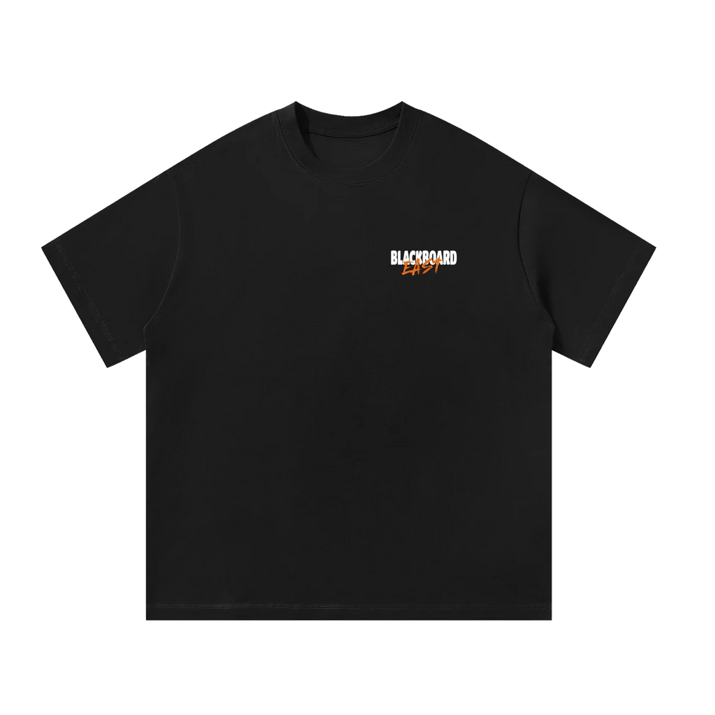 Black "Everything is Fine" Graphic Tee Front View