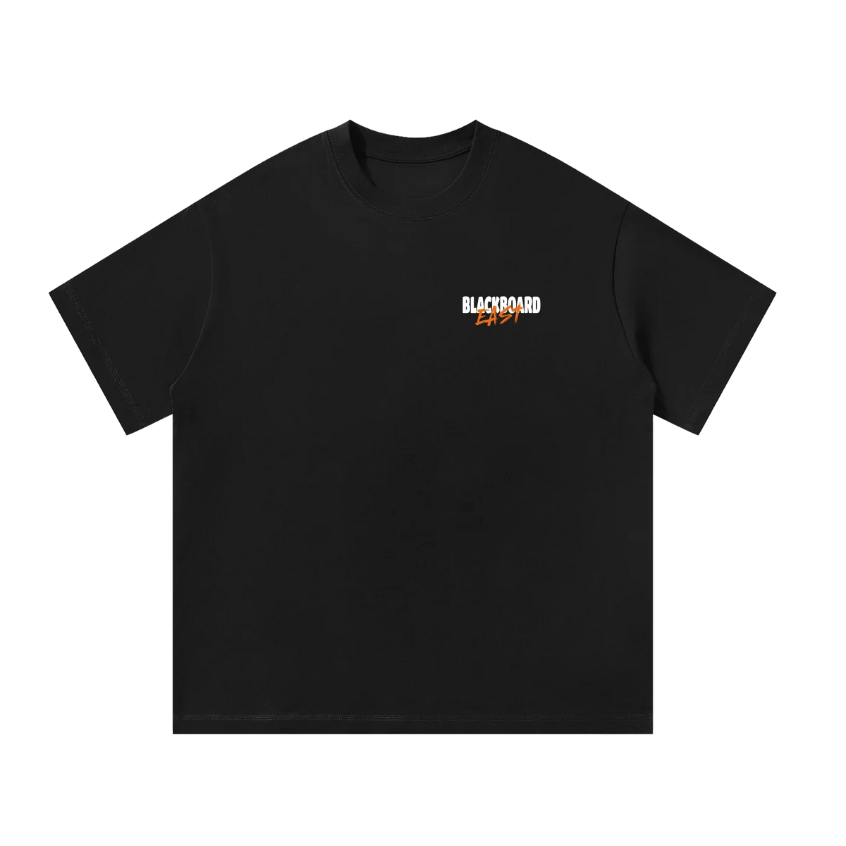 Black "Everything is Fine" Graphic Tee Front View
